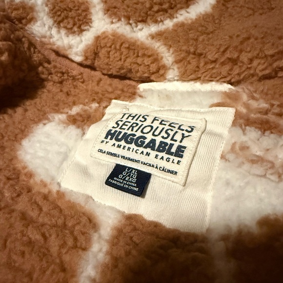 American Eagle Outfitters Floral & Shroom Fleece Jacket - Picture 3 of 3